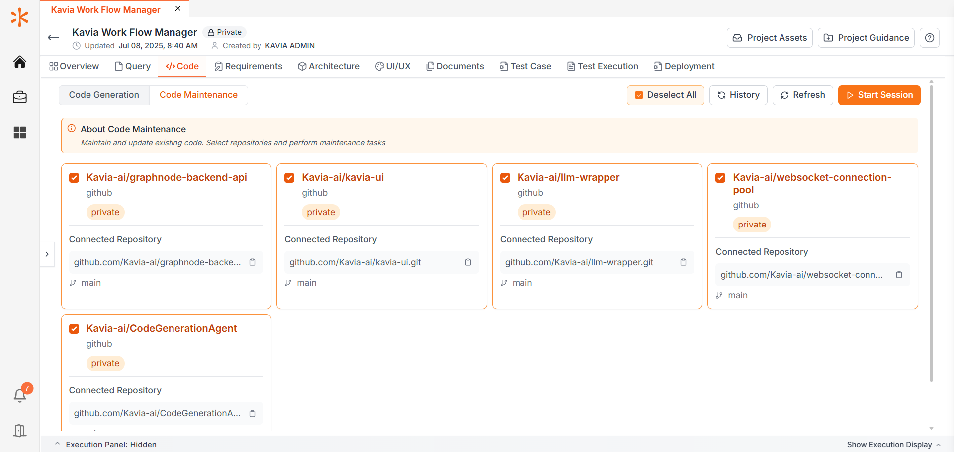 Repository Selection