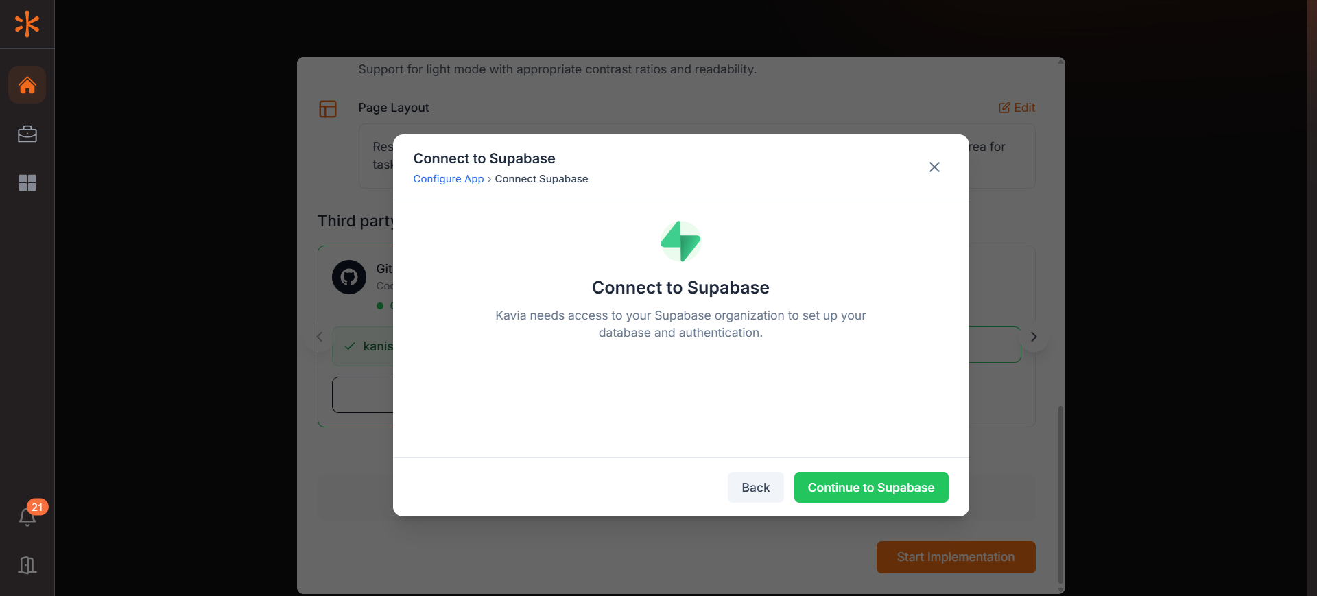 Supabase Connection