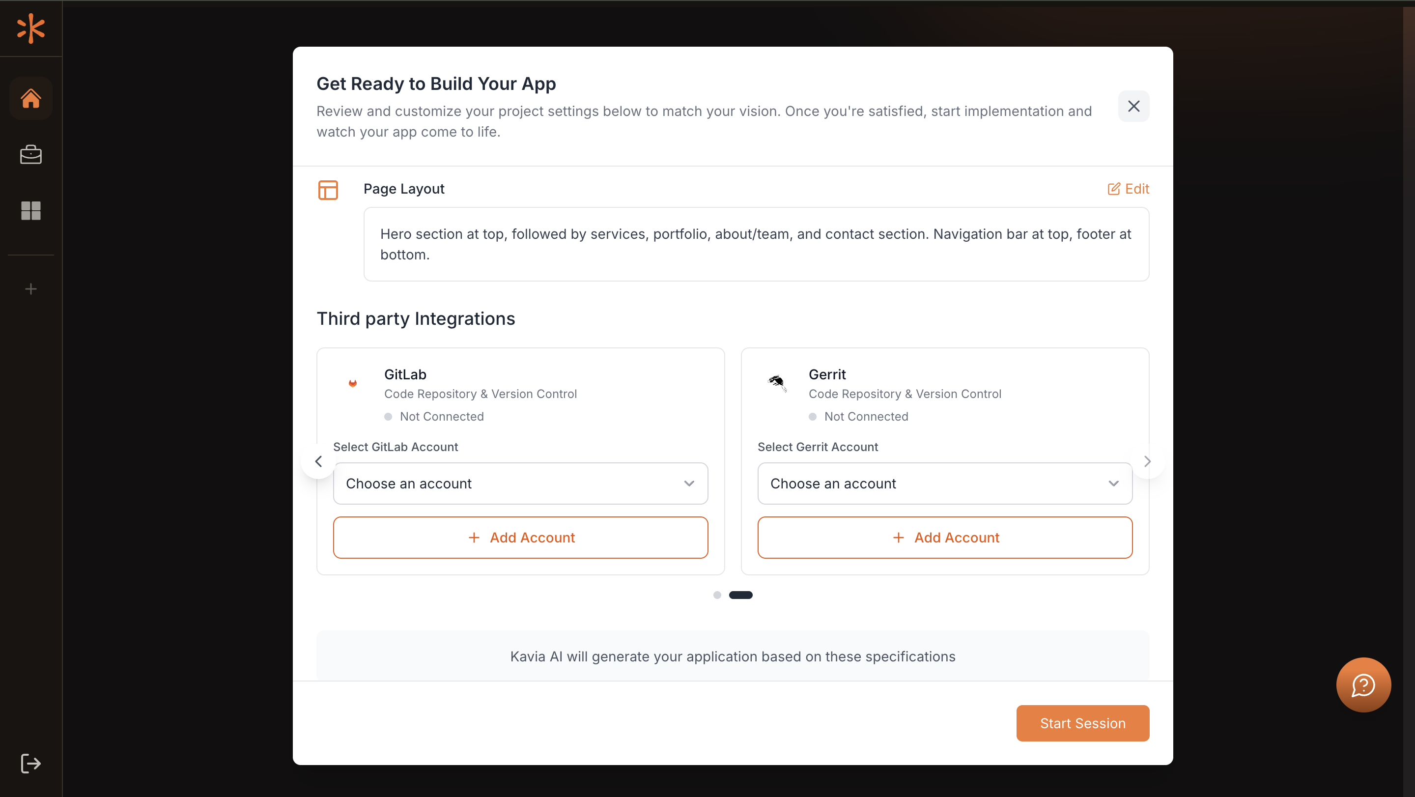 Illustration for Confirm and select the connection